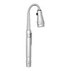 Strech-Torch zaklamp - aluminium - uitschuifbaar - 57 cm - LED