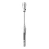 Strech-Torch zaklamp - aluminium - uitschuifbaar - 57 cm - LED