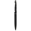 Quim stylus balpen - aluminium - blauwe inkt - matte afwerking - draaimechanisme