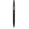 Quim stylus balpen - aluminium - blauwe inkt - matte afwerking - draaimechanisme