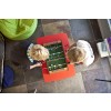 Alina tafelvoetbalspel - MDF - met scorebord - 51 x 27,5 cm
