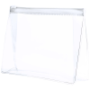 Iriam toilettas - PVC - luchtdichte sluiting - transparant
