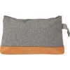 Toillettas - polycanvas - met rits