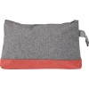 Toillettas - polycanvas - met rits