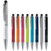 Stylus balpen - metaal - draaimechanisme - ergonomisch