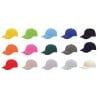 Turned brushed cap - katoen - verstelbare koperkleurige gespsluiting