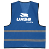 Brickstone veiligheidsvest - polyester - kinderen 6 t/m 12 jaar - klittenbandsluiting - gekleurd