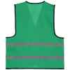 Brickstone veiligheidsvest - polyester - kinderen 6 t/m 12 jaar - klittenbandsluiting - gekleurd