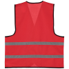 Brickstone veiligheidsvest - polyester - kinderen 6 t/m 12 jaar - klittenbandsluiting - gekleurd