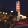 Veiligheidszaklamp met noodhamer