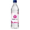 Waterflesje (gevuld) 500 ml - rPET - platte dop