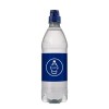 Waterflesje met bronwater 500ml - rPET- met sportdop - diverse kleuren