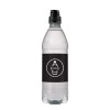 Waterflesje met bronwater 500ml - rPET- met sportdop - diverse kleuren