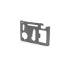 Wicax Multitool - RVS - 11 functies - in PU-leren zakje