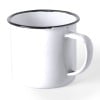 Wilem mok 380ml - metaal - gekleurd
