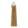 Luxe papieren kraft tas 180 g/m² - A4+ - bruin - met omslag - papieren koord