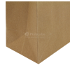 Luxe papieren kraft tas 180 g/m² - A3 liggend - bruin - met omslag - papieren koord