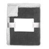 Plaid - 200gr/m² - polyester/sherpa - met lint