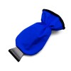Ashton ijskrabber met want - polyester/kunststof - fleece - gevoerde want