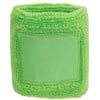 Zweetbandje - katoen - 8 x 6 cm - met label