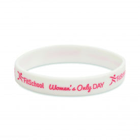 1 kleur blinddruk polsband (20cm)