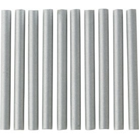 10 reflecterende strips voor fiets spaken.-Grijs