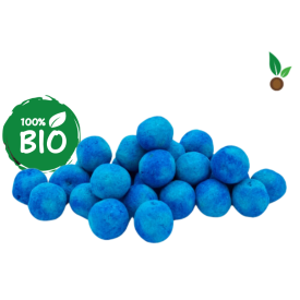 10 Zaadbommetjes in Reageerbuisje-Babyblauw