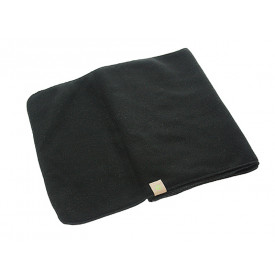 100% Eco sjaal-Zwart, #000000-1 kleur