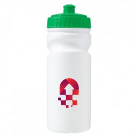 Bidon 500 ml - HDPE - met sporttuit