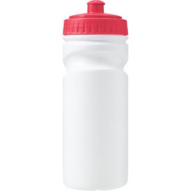100% recyclebare kunststof drinkfles (500 ml)-Rood