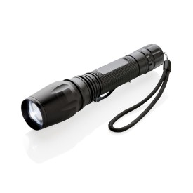 CREE zaklamp - aluminium - zoom-functie - 250 lumens - riemclip