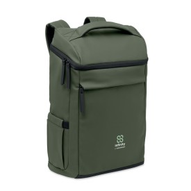 15" PU laptop rugzak-Donker marinegroen