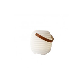 CoolLux Mini sfeerlamp en draadloze speaker - kunststof - oplaadbare accu