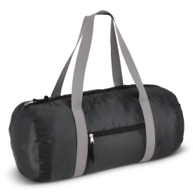 190T gerecycled PET lichtgewicht sport- en reistas 48 x 23 x 23 cm 20 L-Zwart