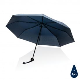 20.5" Impact AWARE™ RPET 190T mini paraplu-Donkerblauw