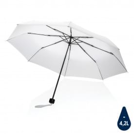 20.5" Impact AWARE™ RPET 190T mini paraplu-Wit