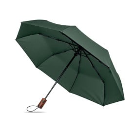 21" auto paraplu houten greep-Groen