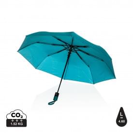 21" Impact AWARE™ 190T mini auto open paraplu-Verdigris