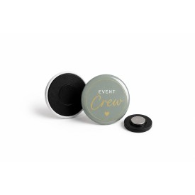 25mm kledingmagneet-Zilver