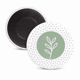 25mm koelkastmagneet-Zilver