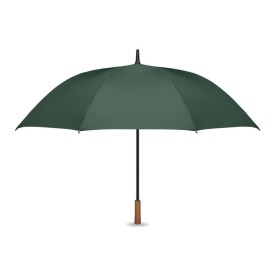 27" auto paraplu houten greep-Groen