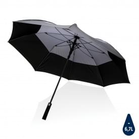 27" Impact AWARE™ RPET 190T auto open stormproof paraplu-Antraciet