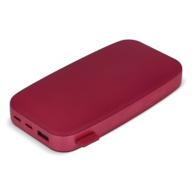 2PB18100 | Fresh 'n Rebel Powerbank - 18.000mAh - kusntstof - Ultra Fast Charging -Rood