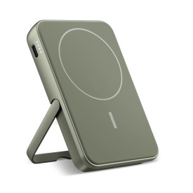 2PBM5000| Fresh 'n Rebel Geschikt voor MagSafe Powerbank Wireless 5000mAh-Dried green