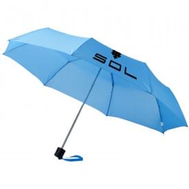 3-delige opvouwbare paraplu-Blauw