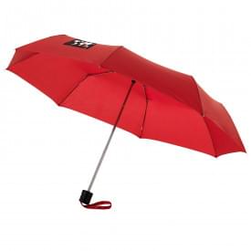 21,5 '' 3-section Parapli-Rood-zonder opdruk