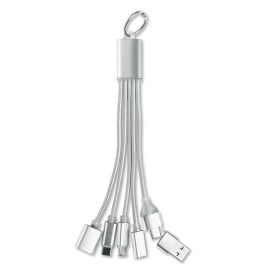 3-in-1 laadkabel sleutelhanger