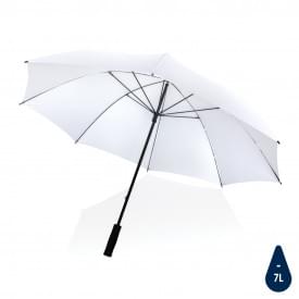 30" Impact AWARE™ RPET 190T storm proof paraplu-Wit