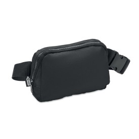 300D RPET polyester heuptas-Zwart