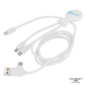 3199 | Xoopar Mr Bio Powerbank and cable pack 7.000mAh